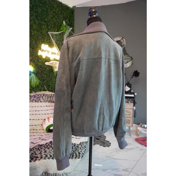 Vintage Nino Cerruti Sport Leather Pullover - Picture 9 of 10